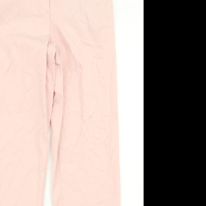 M&S Collection Womens Pink   Dress Pants Trousers Size 6 L26 in