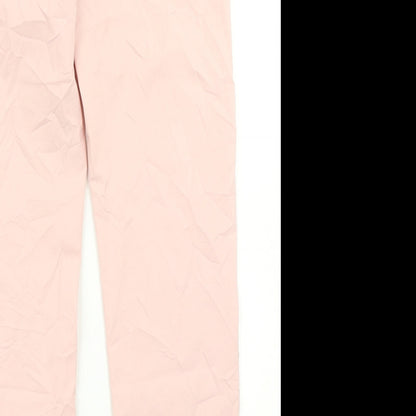 M&S Collection Womens Pink   Dress Pants Trousers Size 6 L26 in