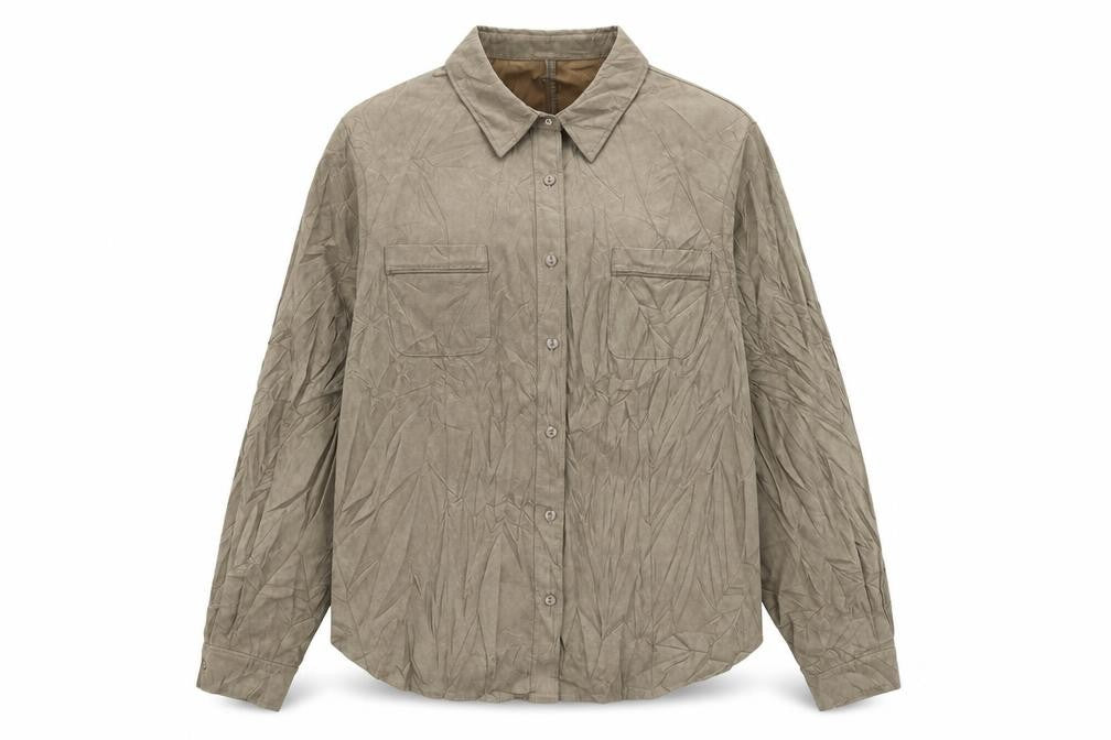 Womens UK Size 18 Jumper Brown Basic Button-Up