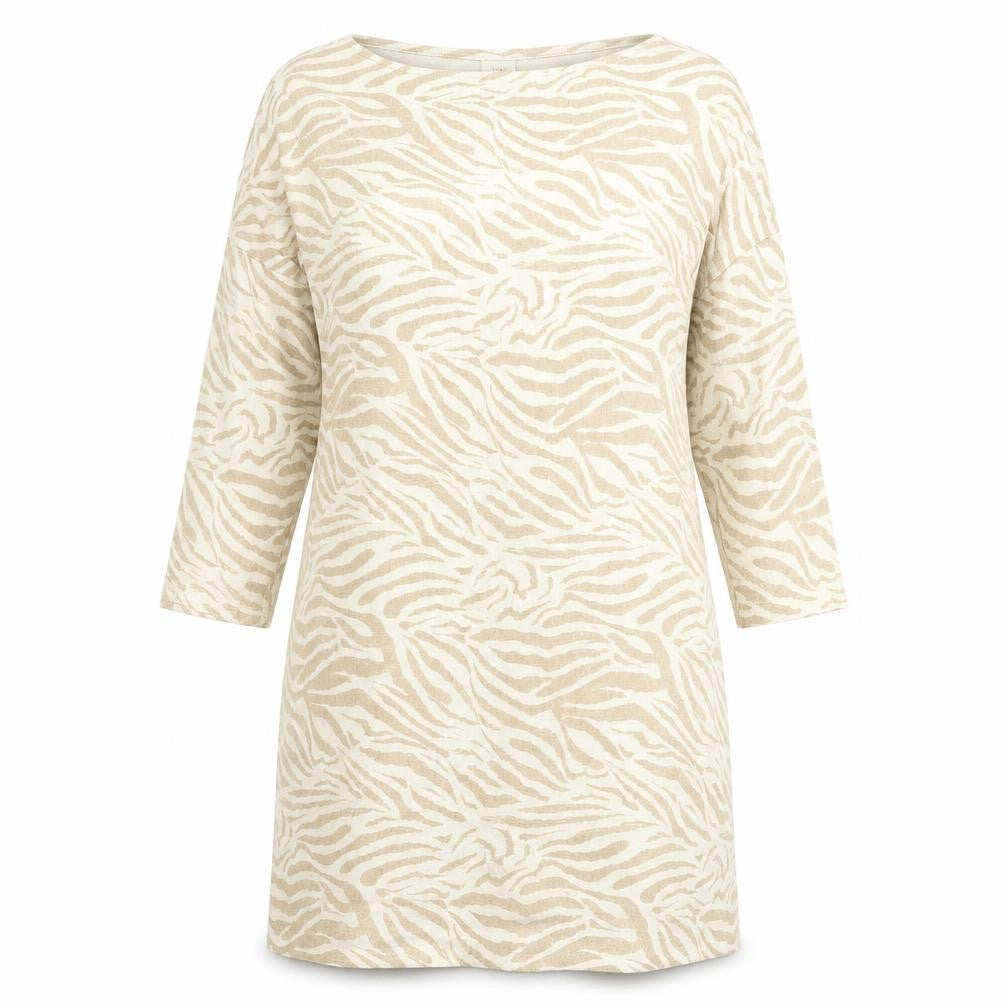 H&M Womens Brown Animal Print  A-Line  Size S
