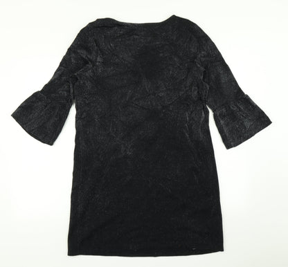 F&F Womens Black   A-Line  Size 14  - Bell sleeve