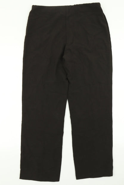 Simply Stock shop Womens Brown   Dress Pants Trousers Size 12 L26 in