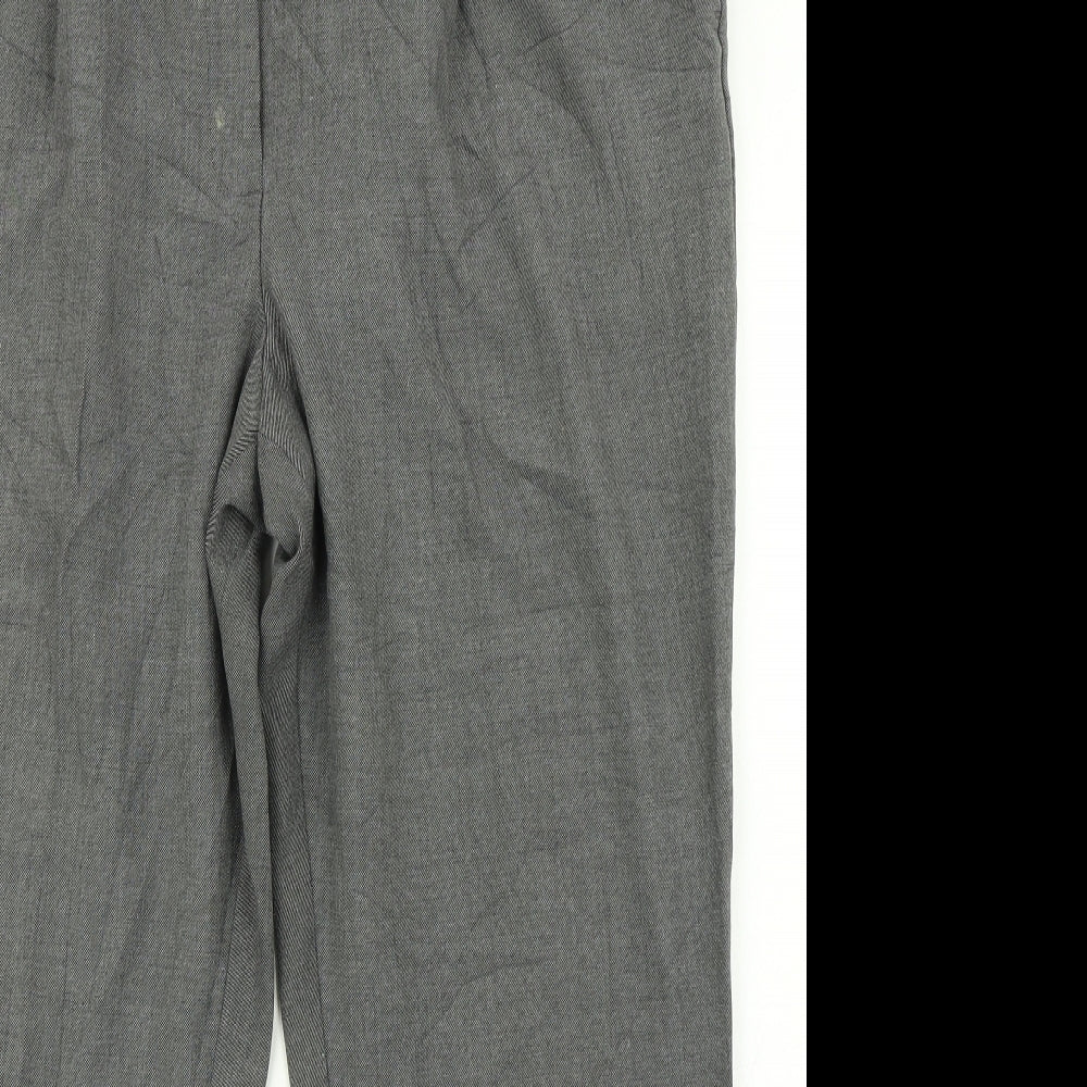 F&F Womens Grey   Dress Pants Trousers Size 16 L24 in