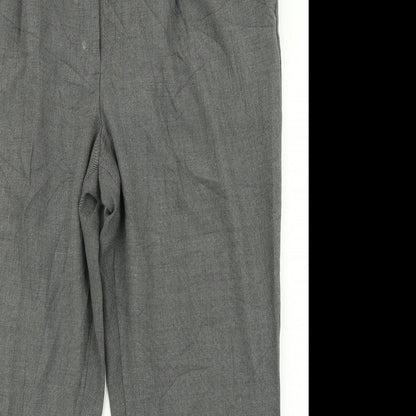 F&F Womens Grey   Dress Pants Trousers Size 16 L24 in