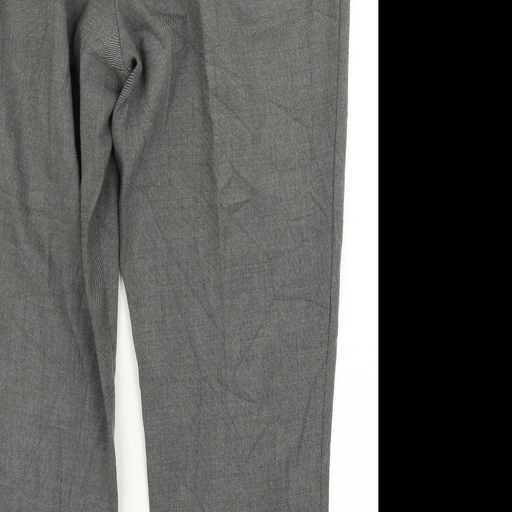 F&F Womens Grey   Dress Pants Trousers Size 16 L24 in