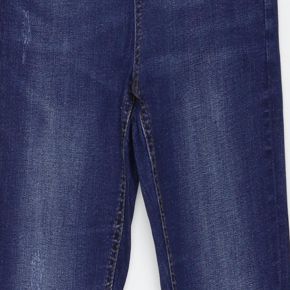 Denim & Co. Womens Blue  Denim Skinny Jeans Size 8 L24 in