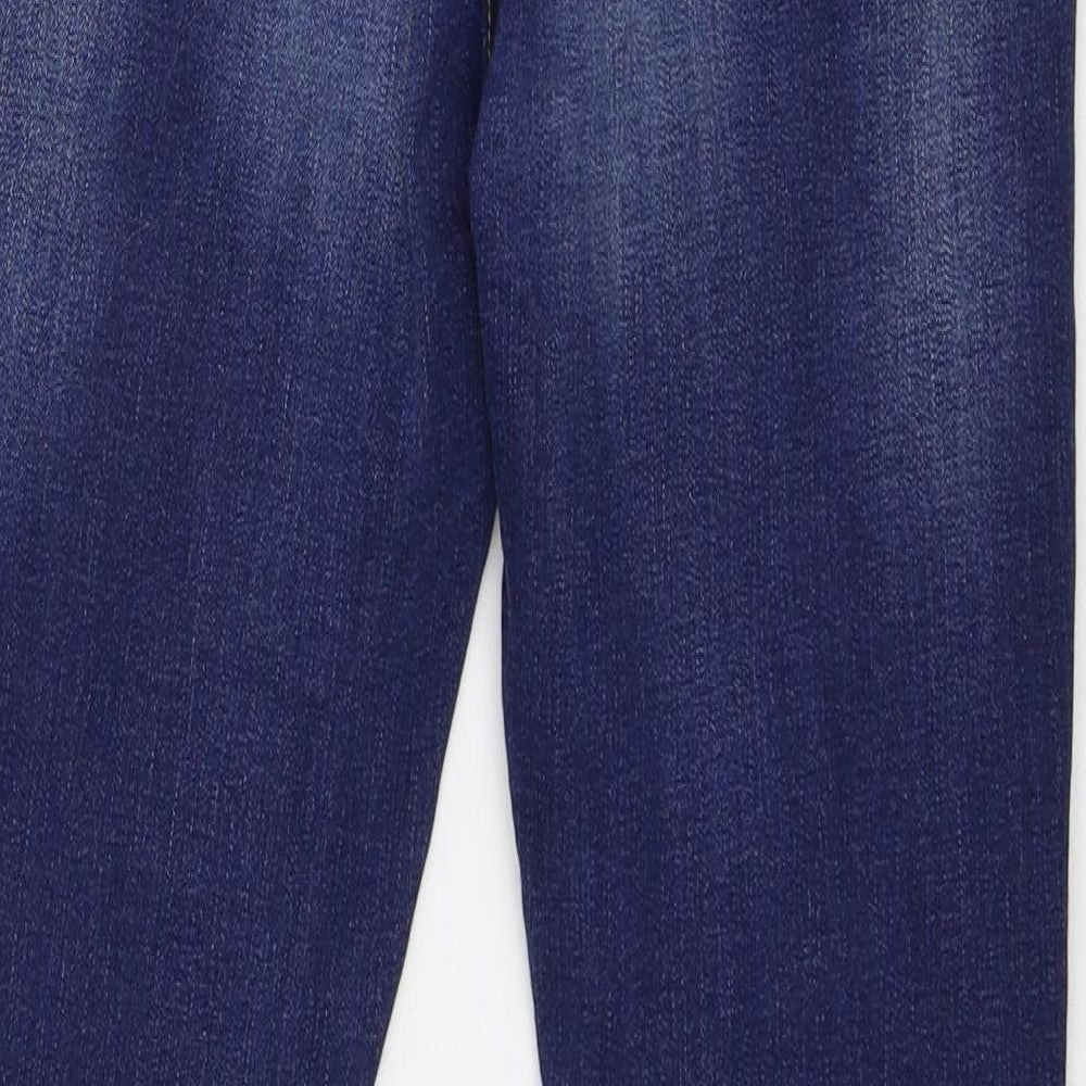 Denim & Co. Womens Blue  Denim Skinny Jeans Size 8 L24 in