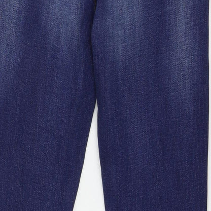 Denim & Co. Womens Blue  Denim Skinny Jeans Size 8 L24 in