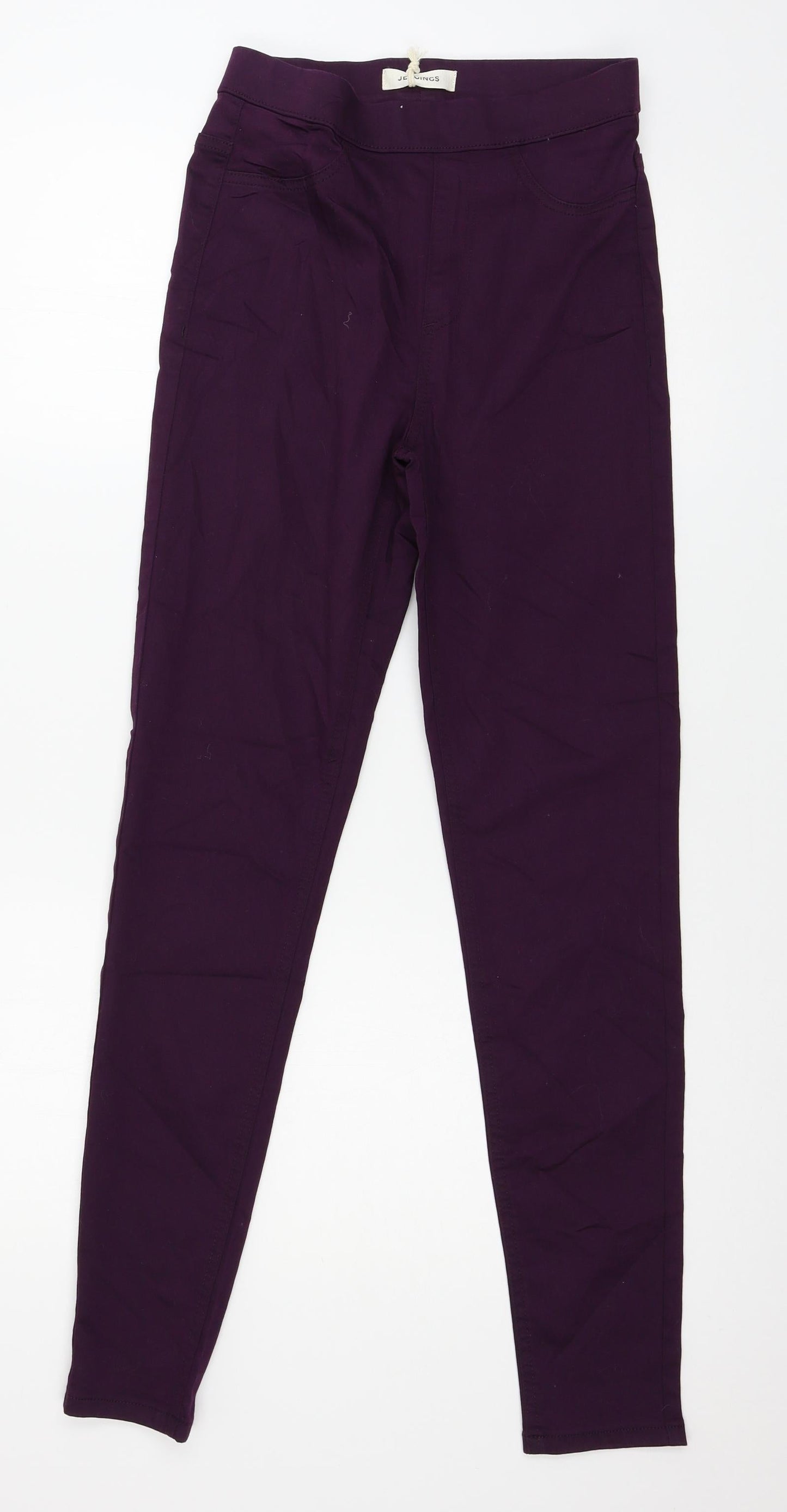 Womens UK Size 26 in Preworn Regular Fit Jegging Purple Jeans