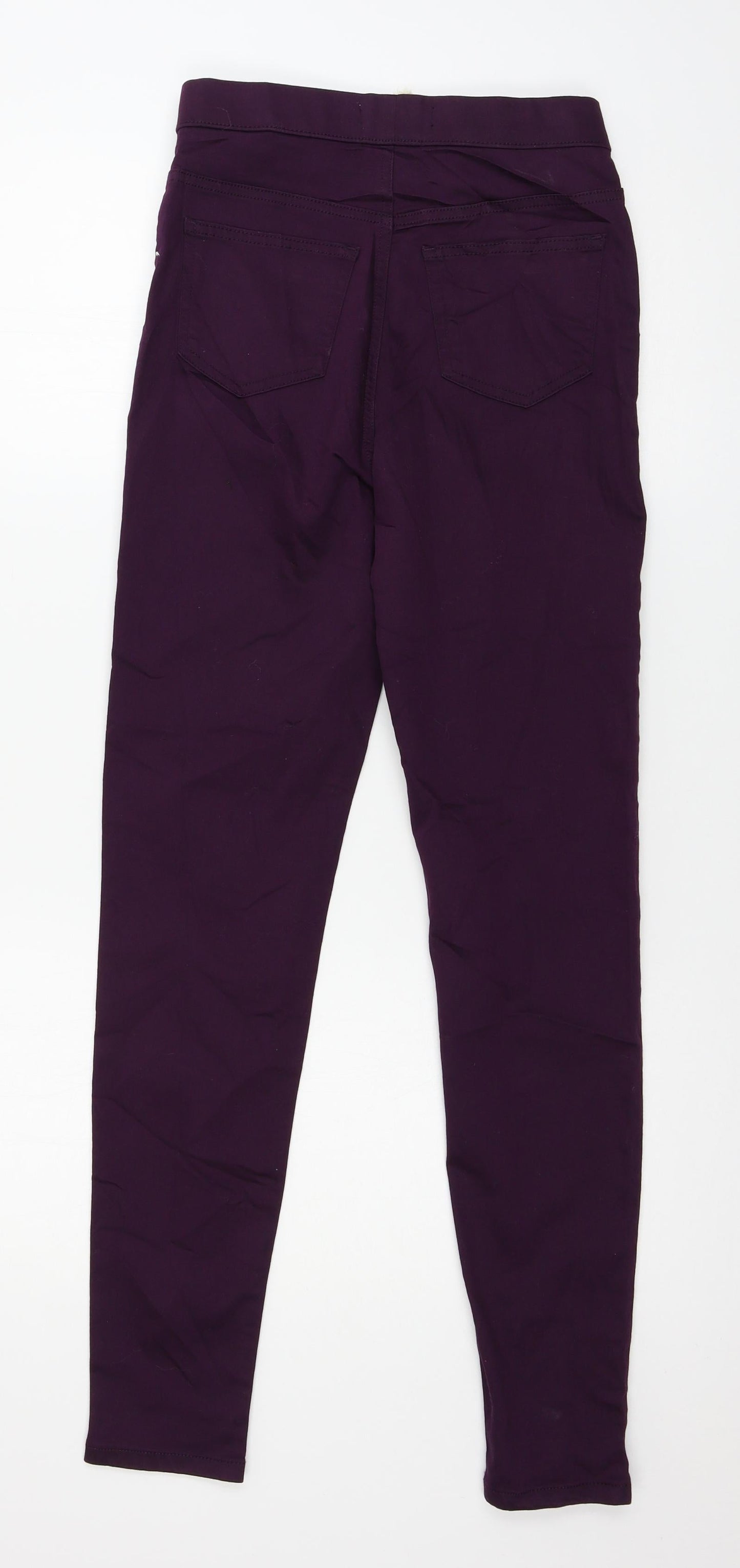 Womens UK Size 26 in Preworn Regular Fit Jegging Purple Jeans