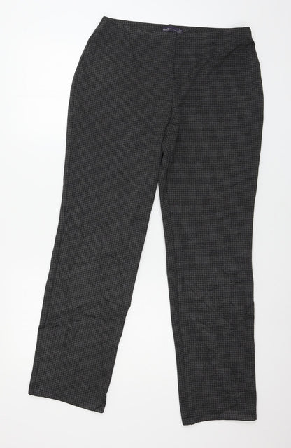 Womens UK Size 12 Marks and Spencer Regular Fit  Grey Trousers