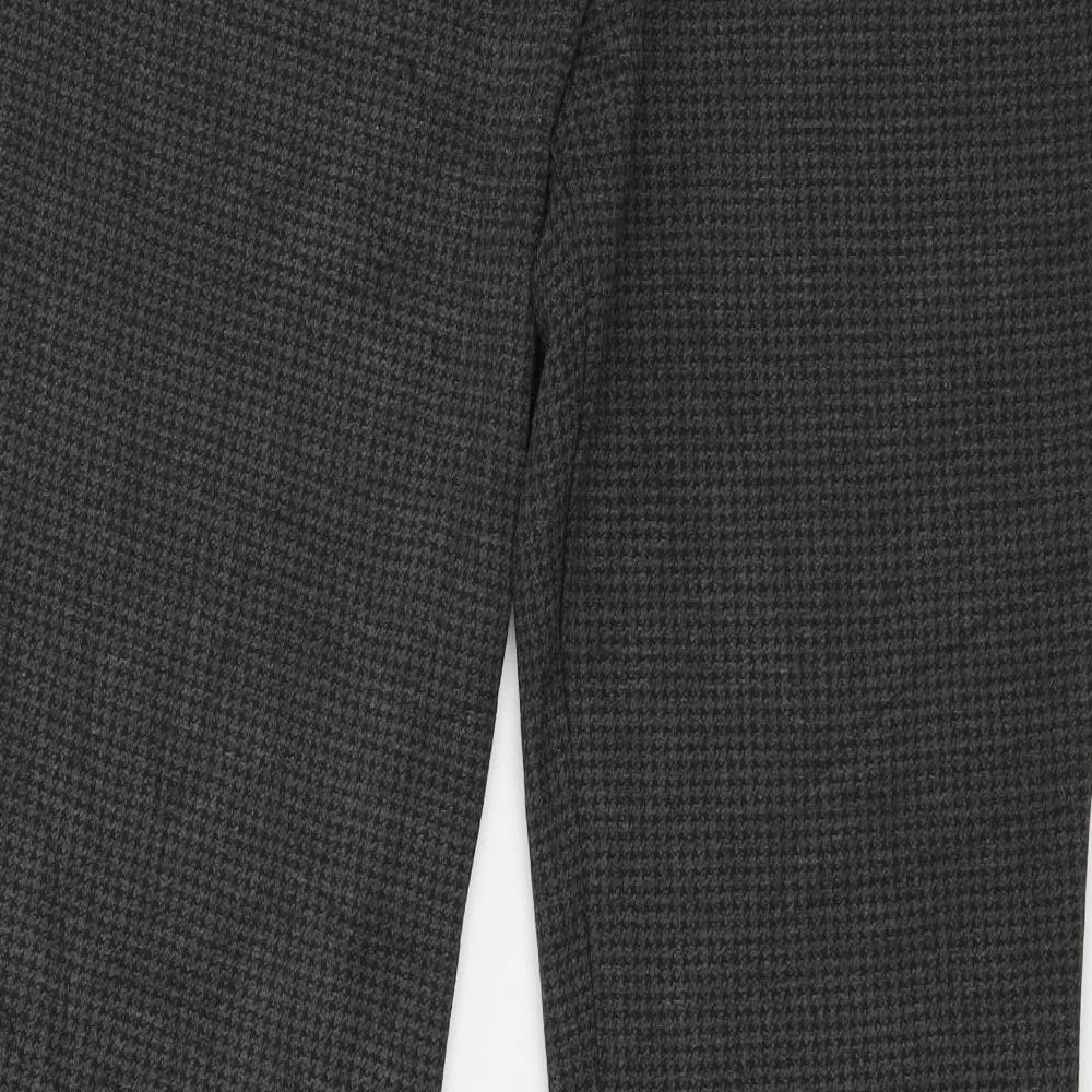 Womens UK Size 12 Marks and Spencer Regular Fit  Grey Trousers