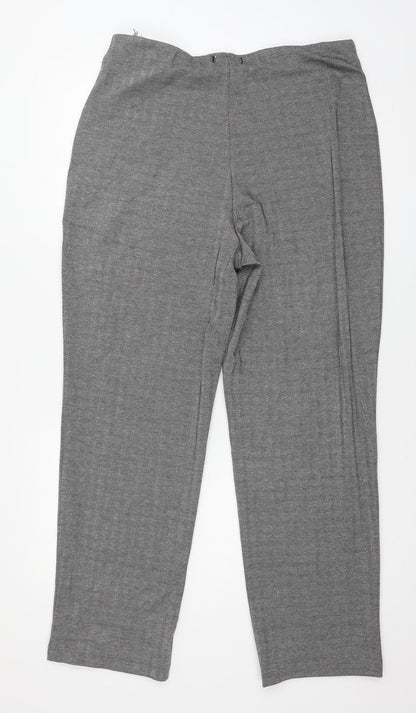 Womens UK Size 36 in Marks and Spencer Regular Fit  Grey Trousers