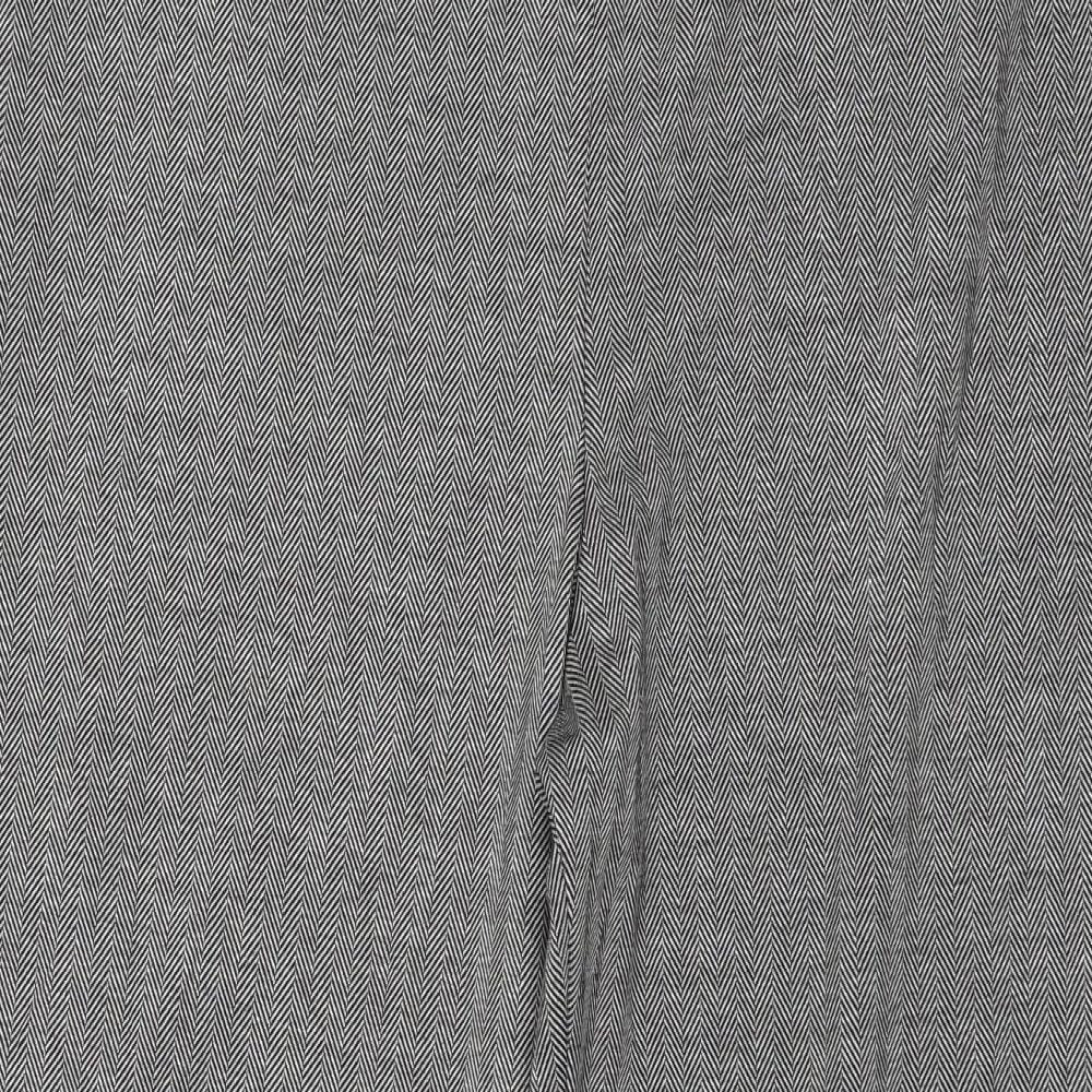 Womens UK Size 36 in Marks and Spencer Regular Fit  Grey Trousers