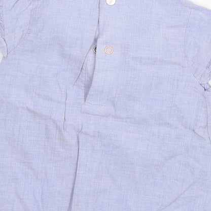 TU Girls Blue  Jersey Basic T-Shirt Size 6-9 Months  - Peter Rabbit