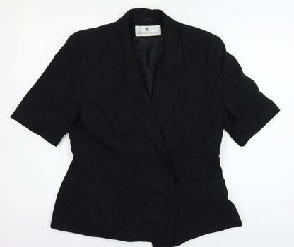 House of Frazer Womens Black   Jacket  Size 12
