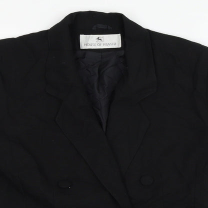 House of Frazer Womens Black   Jacket  Size 12