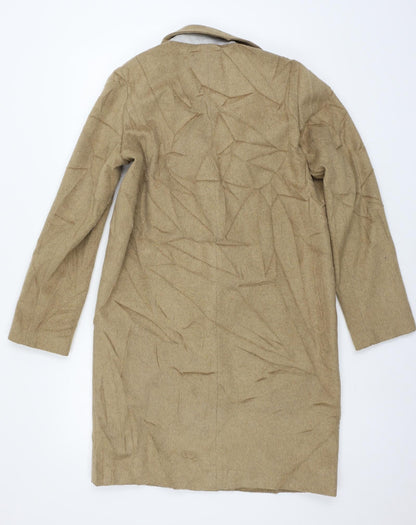 Womens UK Size 10 Atmosphere Brown Overcoat