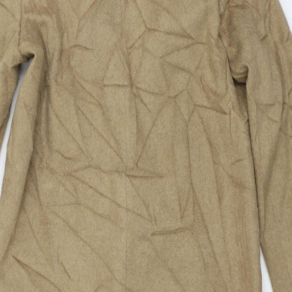 Womens UK Size 10 Atmosphere Brown Overcoat