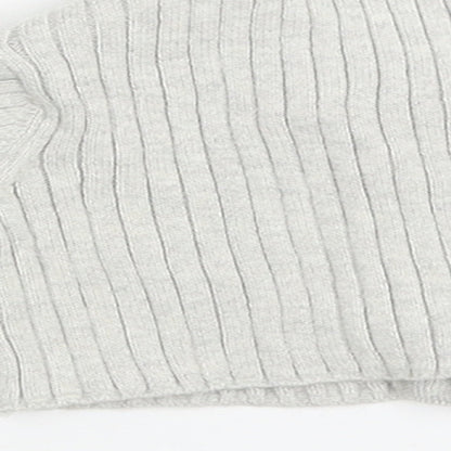 NEXT Girls Grey  Knit Cardigan Jumper Size 0-3 Months