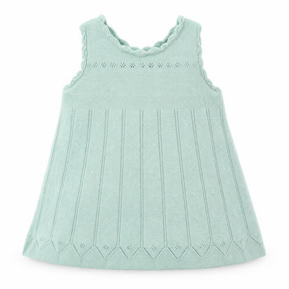 NEXT Girls Green  Jersey Jumper Dress  Size 3-6 Months