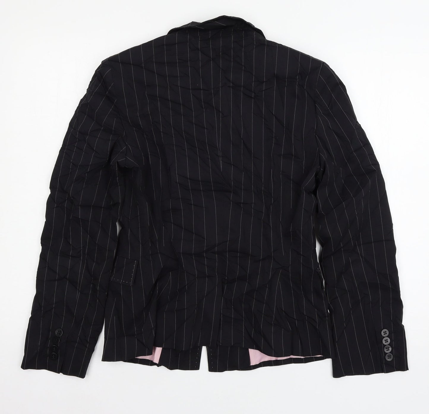 Womens UK Size 10 Marks and Spencer Regular Black Suit Jacket