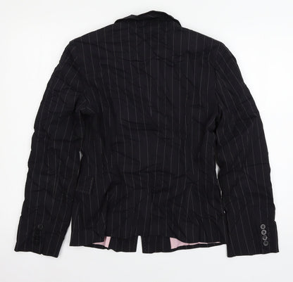 Womens UK Size 10 Marks and Spencer Regular Black Suit Jacket