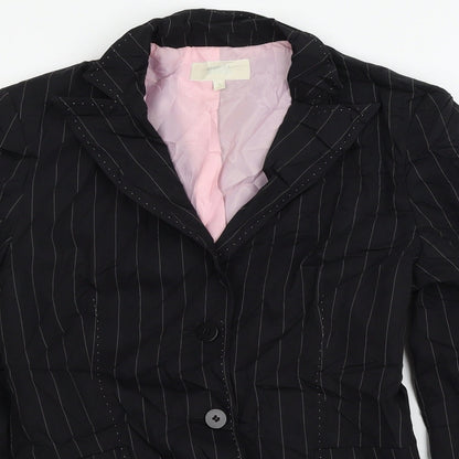 Womens UK Size 10 Marks and Spencer Regular Black Suit Jacket