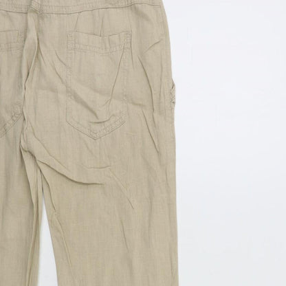 Avenue Womens Beige   Trousers  Size M L28 in