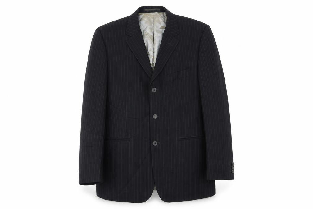 Mens UK Size 40 City Survival Regular Black Suit Jacket