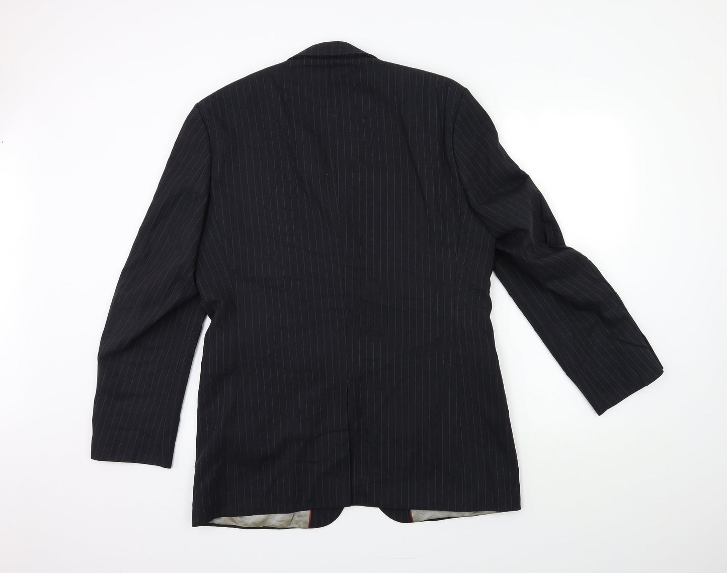 Mens UK Size 40 City Survival Regular Black Suit Jacket