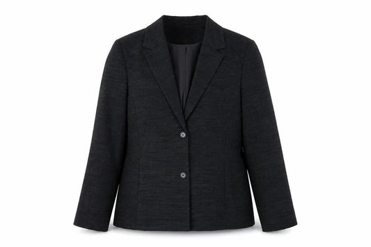 Womens UK Size 14 AMARANTO Regular Black Blazer