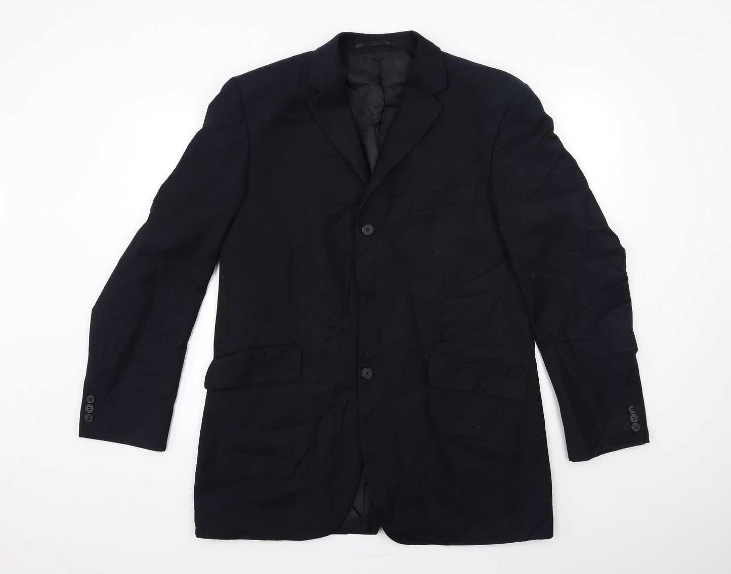 Mens UK Size 42 Burton Regular Blue Suit Jacket