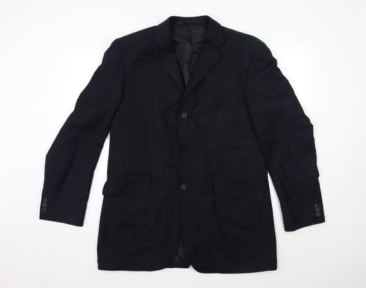 Mens UK Size 42 Burton Regular Blue Suit Jacket