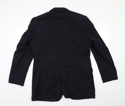 Mens UK Size 42 Burton Regular Blue Suit Jacket
