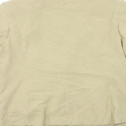 Womens UK Size 14 Bonmarché Beige Overcoat