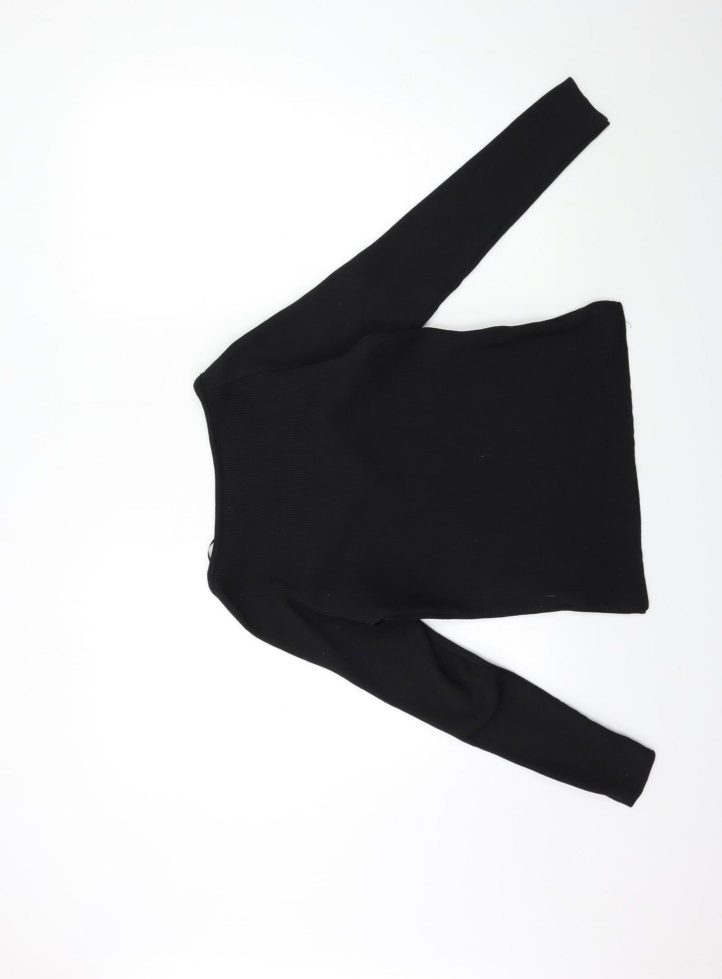 Primark Womens Black  Knit Pullover Jumper Size 14