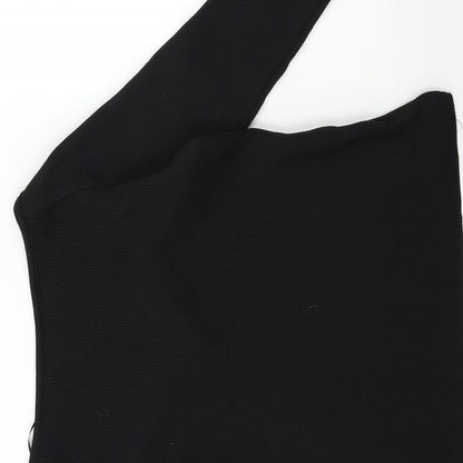 Primark Womens Black  Knit Pullover Jumper Size 14