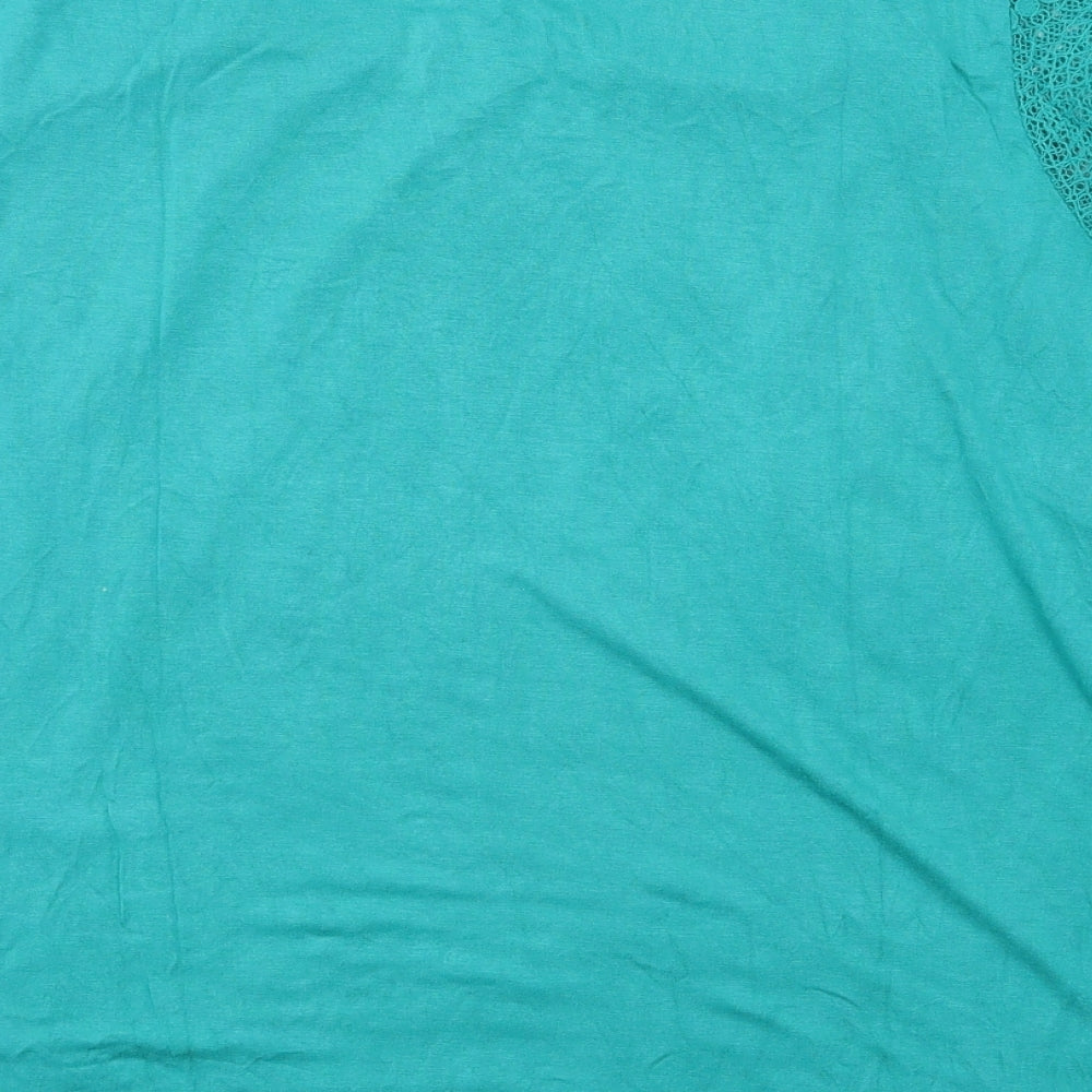 Bonmarché Womens Green   Basic T-Shirt Size 10