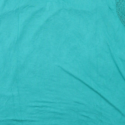 Bonmarché Womens Green   Basic T-Shirt Size 10