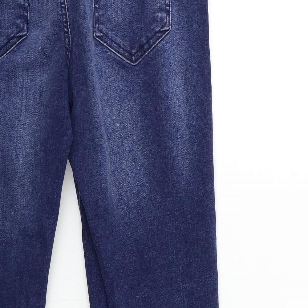 Womens UK Size 30 in Preworn Regular Fit Skinny Blue Jeans