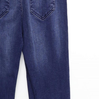 Womens UK Size 30 in Preworn Regular Fit Skinny Blue Jeans