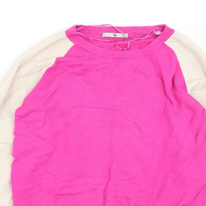 TU Womens Multicoloured   Pullover Jumper Size 8