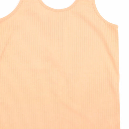 isabelle Womens Orange   Basic Tank Size M