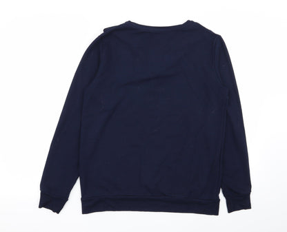 Womens UK Size 12 Dorothy Perkins Blue Pullover Jumper
