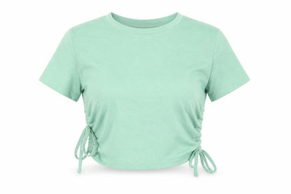 Womens UK Size S SheIn Green Basic T-Shirt