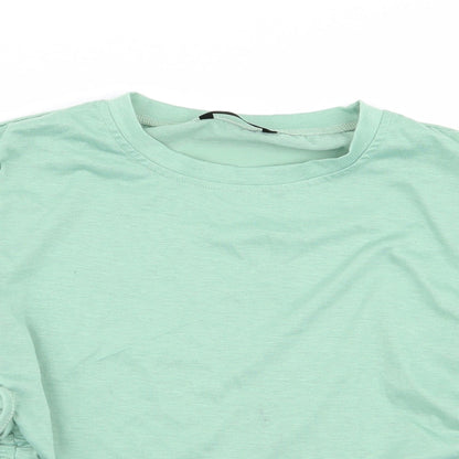 SheIn Womens Green   Basic T-Shirt Size S