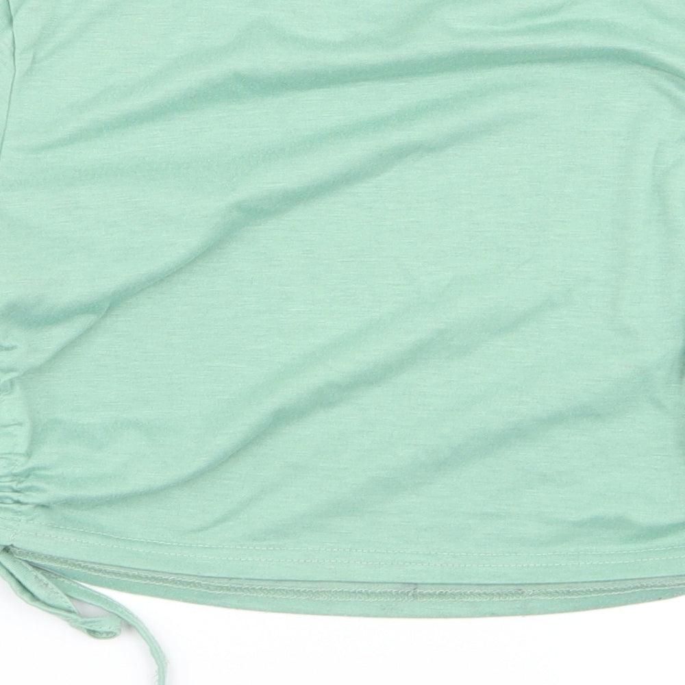 SheIn Womens Green   Basic T-Shirt Size S