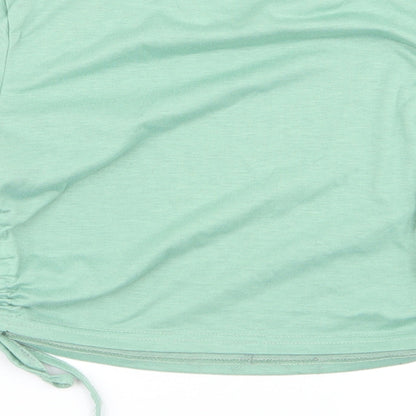 SheIn Womens Green   Basic T-Shirt Size S