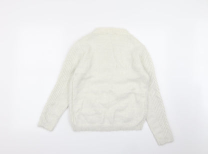 Dorothy Perkins Womens Ivory   Pullover Jumper Size 12